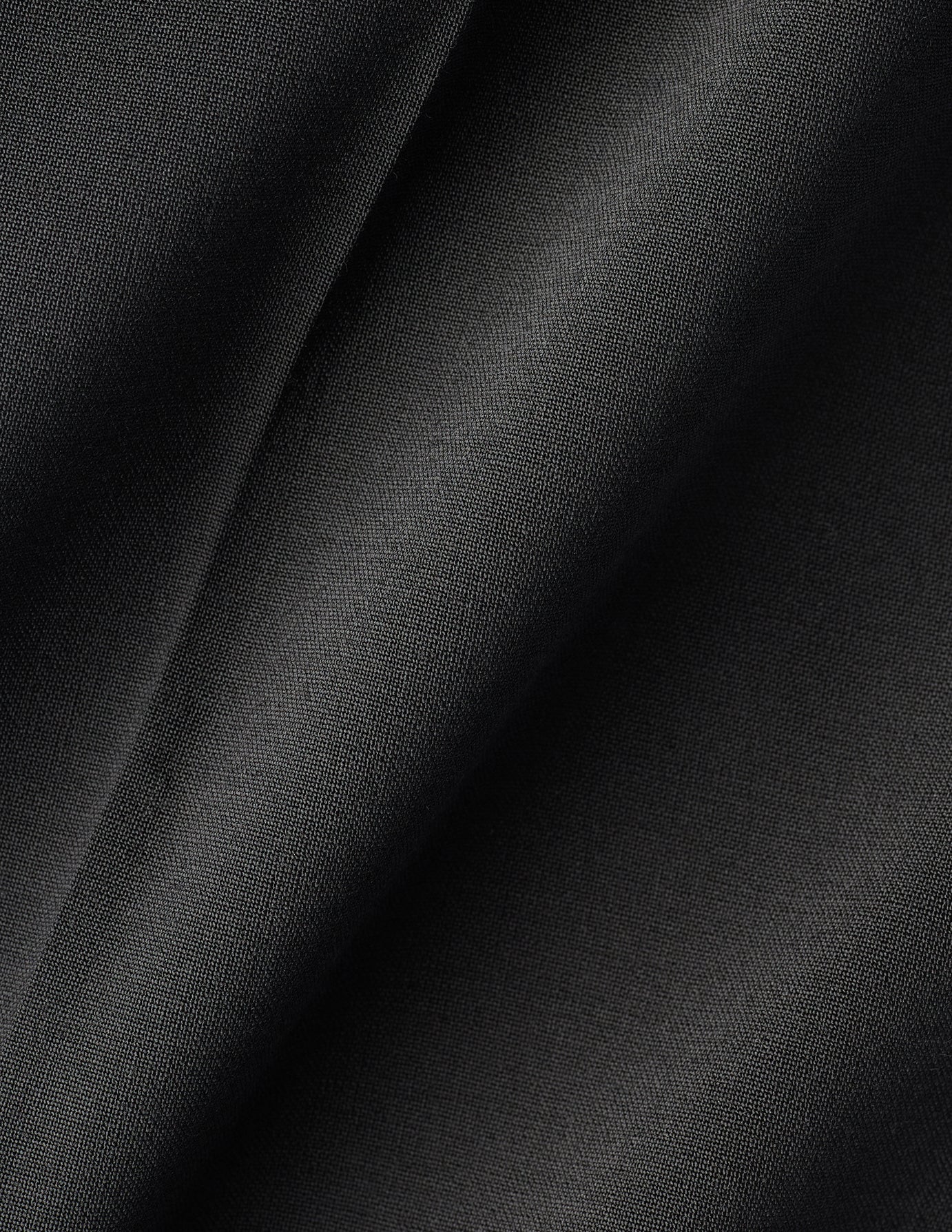 Tech Wool Suit Pants Relaxed Fit Black